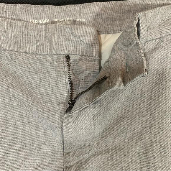 Old Navy Ultimate Slim Built In Flex Gray Pants - Picture 3 of 11
